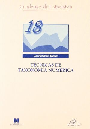 TÉCNICAS DE TAXONOMÍA NUMÉRICA
