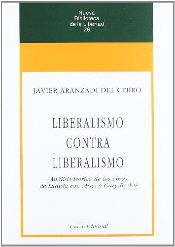 LIBERALISMO CONTRA LIBERALISMO CARTONE