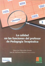 CALIDAD FUNCIONES PROFESOR PEDAGOGIA TERAPEUT