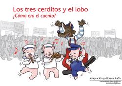 LOS TRES CERDITOS Y EL LOBO ¿CÓMO ERA EL CUENTO?