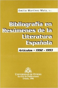 BIBLIOGRAFIA EN RESUMENES DE LA LITERATURA ESPA...