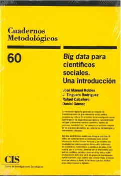 BIG DATA PARA CIENTÍFICOS SOCIALES. UNA INTRODUCCIÓN