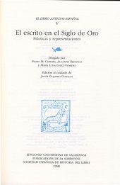 LIBRO ANTIGUO ESPAÑOL V EL