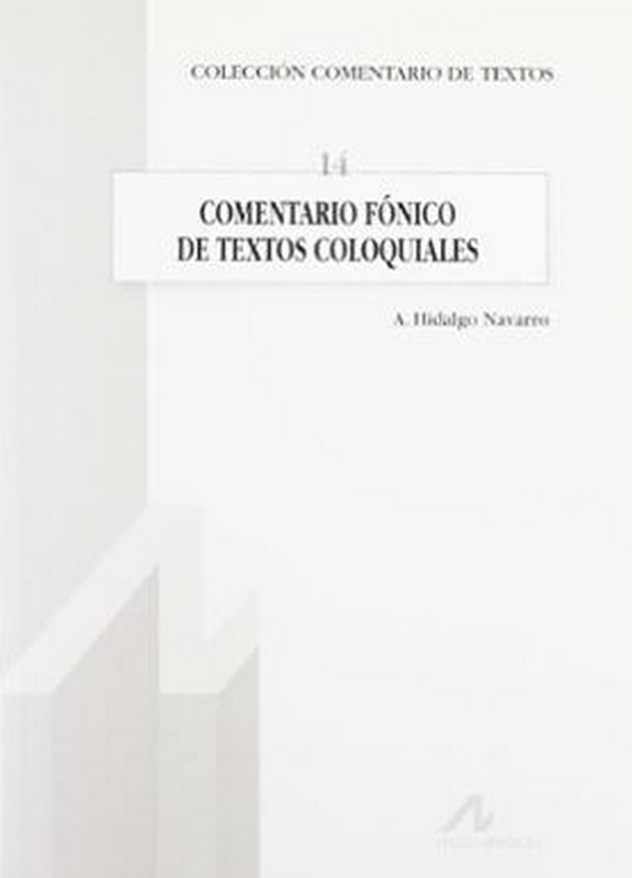 COMENTARIOS DE TEXTOS COLOQUIAL.