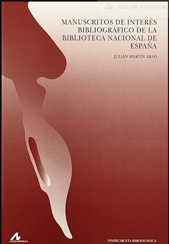MANUSCRITOS DE INTERES BIBLIOGRA