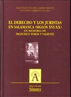 DERECHO Y LOS JURISTAS EN SALAMANCA SIGLOS XIV-XX