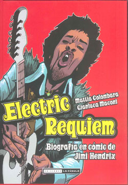 ELECTRIC REQUIEM BIOGRAFIA EN COMIC DE JIMI H