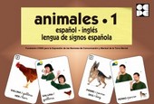 ANIMALES 1 BARAJA ESAÑOL-INGLES LENGUA DE SIGNOS