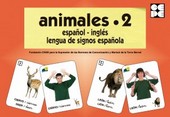 ANIMALES 2 BARAJA ESAÑOL-INGLES LENGUA DE SIGNOS