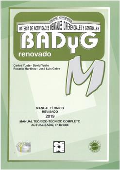 BADYG M. MANUAL TÉCNICO (RENOVADO 2019)