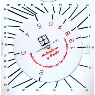 DISCO CALCULADOR SUMA RESTA MULTIPLICACION Y DIVISION