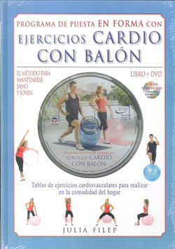 EJERCICIOS CARDIO CON BALON LIBRO Y DVD