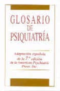 GLOSARIO DE PSIQUIATRÍA