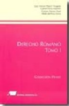 DERECHO ROMANO TOMO I