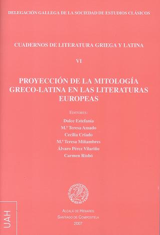 CUADERNOS DE LITERATURA GRIEGA Y LATINA VI