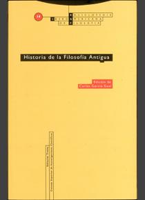 HISTORIA DE LA FILOSOFÍA ANTIGUA.