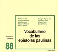 VOCABULARIO DE LAS EPÍSTOLAS PAULINAS