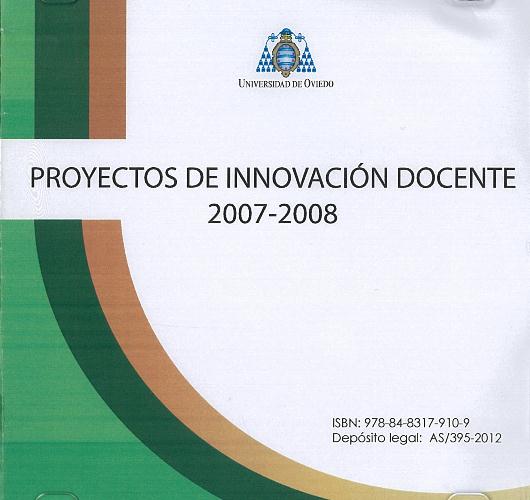 PROYECTOS DE INNOVACIÓN DOCENTE 2007-2008