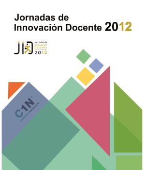 V JORNADAS DE INNOVACIÓN DOCENTE 2012 (OVIEDO, 22 Y 23 DE NOVIEMBRE DE 2012)