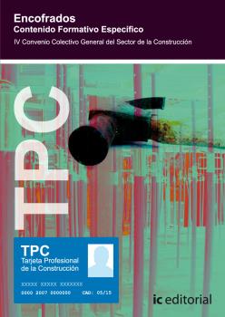 TPC - ENCOFRADOS. CONTENIDO FORMATIVO ESPECÍFICO