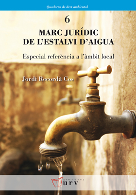 MARC JURÍDIC DE L'ESTALVI D'AIGUA