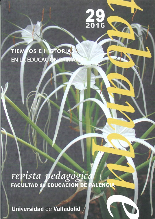 TABANQUE. REVISTA PEDAGÓGICA 29 (2016)