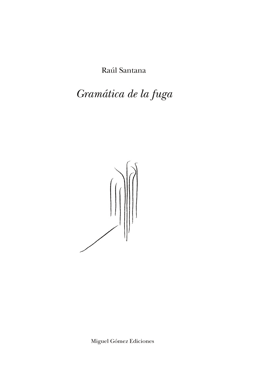 GRAMÁTICA DE LA FUGA