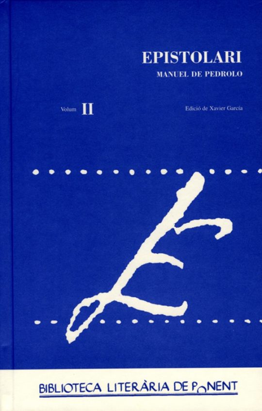 EPISTOLARI (2 VOLUMENES)