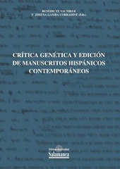 CRITICA GENETICA Y EDICION DE MANUSCRITOS HIS