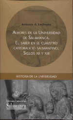 ALBORES DE LA UNIVERSIDAD DE SALAMANCA