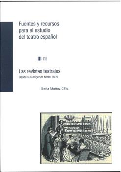 FUENTES Y RECURSOS PARA EL ESTUDIO DEL TEATRO ESPAÑOL