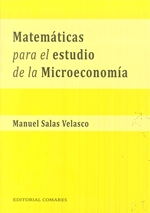 MATEMÁTICAS PARA EL ESTUDIO DE LA MICROECONOMÍA