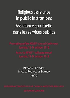 RELIGIOUS ASSISTANCE IN PUBLIC INSTITUTIONS. ASSISTANCE SPIRITUELLE DANS LES SERVICES PUBLICS