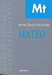 MATEO GUIA DE LECTURA DEL NUEVO TESTAMENTO