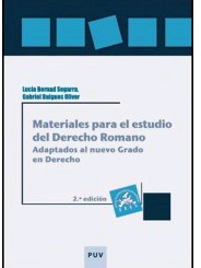 MATERIALES PARA EL ESTUDIO DEL DERECHO ROMANO