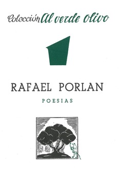 RAFAEL PORLAN. POESIAS