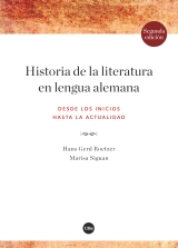 HISTORIA DE LA LITERATURA EN LENGUA ALEMANA (2ª...