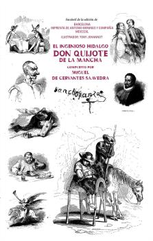 EL INGENIOSO HIDALGO DON QUIJOTE DE LA MANCHA  2 VOL.