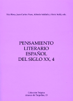 PENSAMIENTO LITERARIO ESPAÑOL DEL SIGLO XX 4