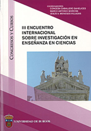 III ENCUENTRO INTERNACIONAL SOBRE INVESTIGACIÓN EN ENSEÑANZA EN CIENCIAS