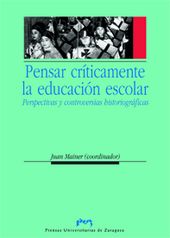 PENSAR CRITICAMENTE LA EDUCACION ESCOLAR