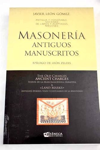 MASONERÍA: ANTIGUOS MANUSCRITOS