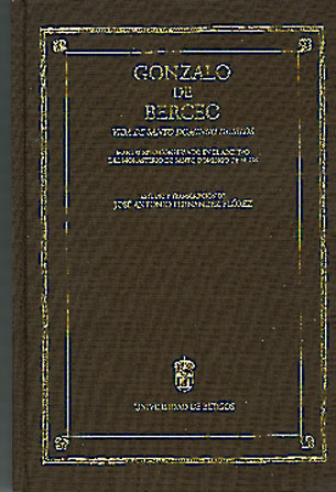 VIDA DE SANTO DOMINGO DE SILOS POR GONZALO DE BERCEO. (EDICIÓN FACSIMIL)