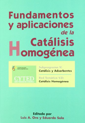 FUNDAMENTOS Y APLICACIONES DE LA CATALISIS