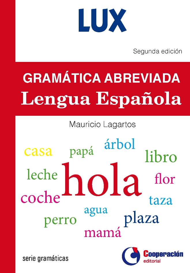 GRAMÁTICA ABREVIADA DE LA LENGUA ESPAÑOLA