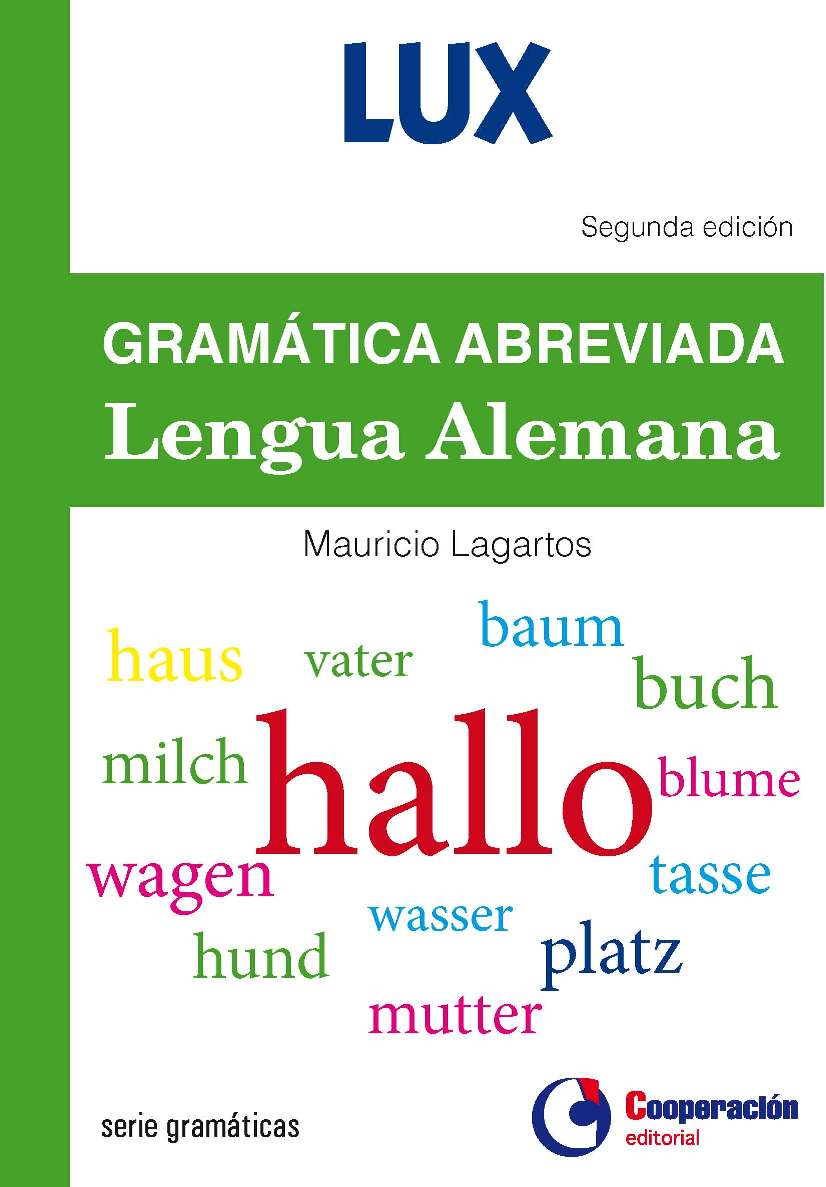 Gramática abreviada de la Lengua Alemana