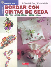 BORDAR CON CINTAS DE SEDA FLORES ANIMALES