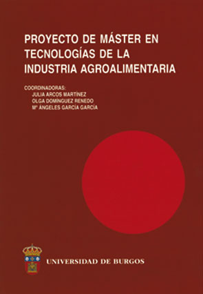 PROYECTO DE MASTER EN "TECNOLOGÍAS DE LA INDUSTRIA AGROALIMENTARIA"