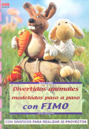 DIVERTIDOS ANIMALES MODELADOS PASO PASO FIMO