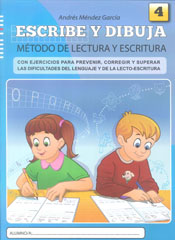 ESCRIBE Y DIBUJA 4 METODO LECTURA Y ESCRITURA